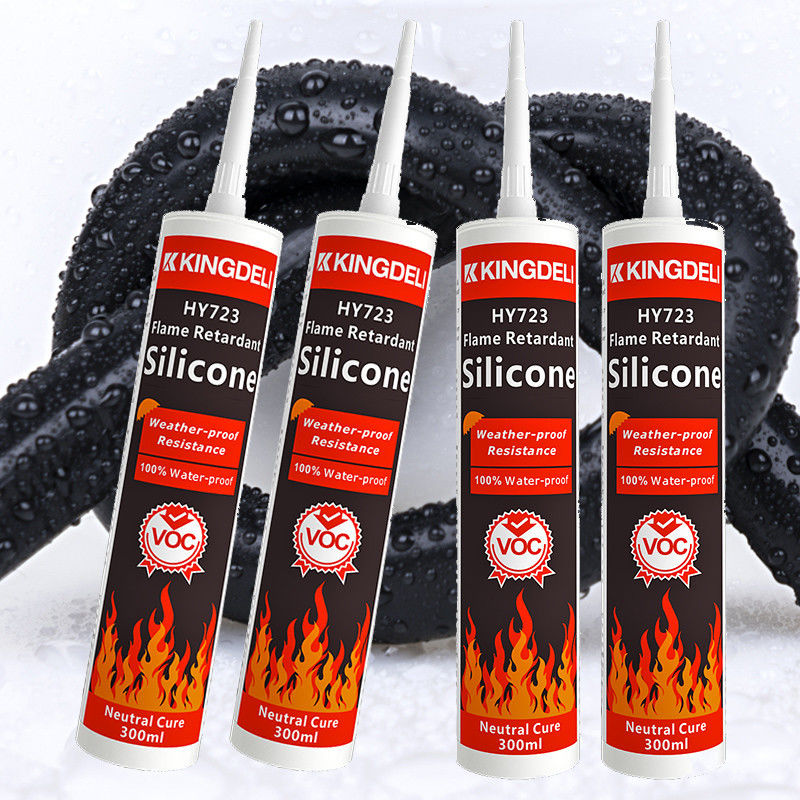Colla antiincendio neutrale di cura di silicone sigillante 300 ml colore personalizzato