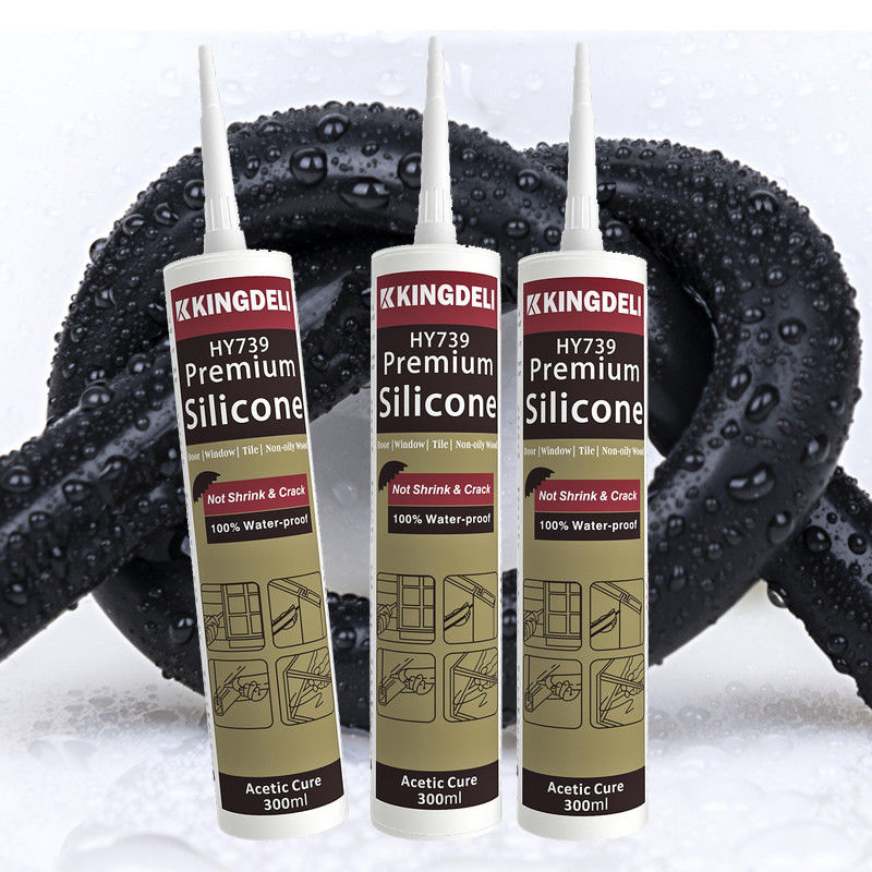 Secchiatura rapida Colorato Acetico Impermeabile Silicone Sigilante Per Caulking