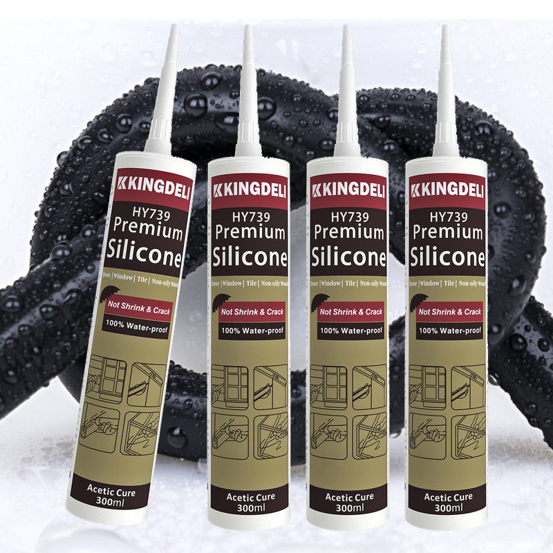 Acquista Acetic One Component Low Odor Quick Dry Silicone Sealant per il tetto