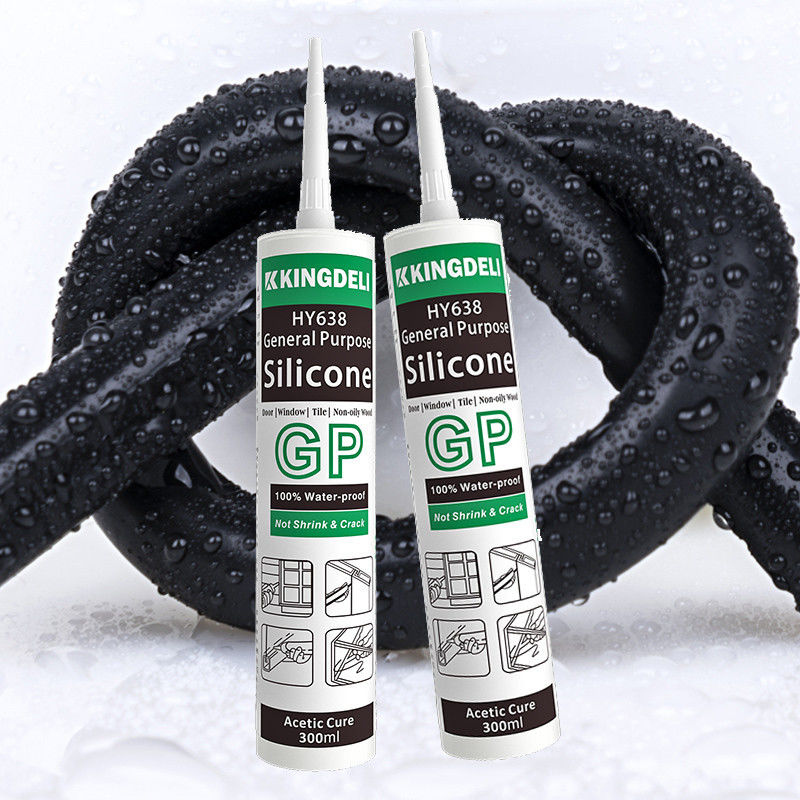 280 ml di sigillante acetico di silicone GP RTV Colla di vetro impermeabile sigillante per la costruzione per la pietra
