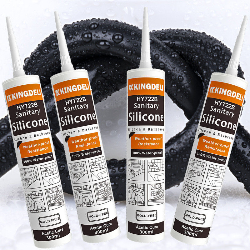 Colore personalizzato Acetico GP Sigillante polifunzionale di silicone per specchi